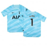 Camisa de Futebol Tottenham Hotspur Hugo Lloris #1 Goleiro Equipamento Principal Infantil 2023-24 Manga Curta (+ Calças curtas)